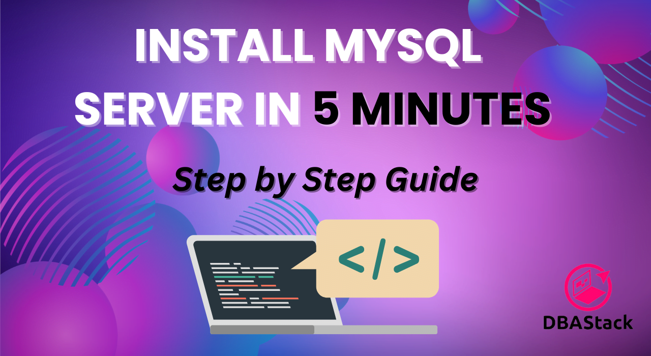 Install MySQL Server