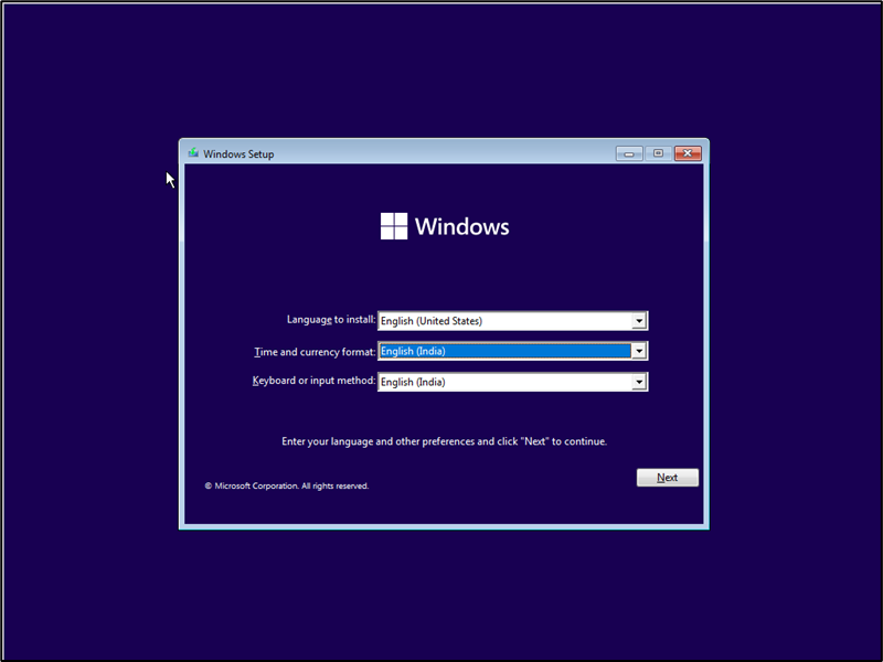 Install Windows 11 on VirtualBox