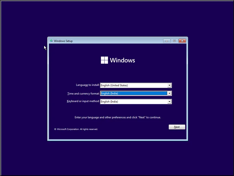 Install Windows 11 on VirtualBox