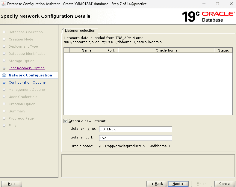 Network Configuration