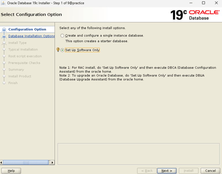 How to install Oracle 19c binaries on Linux (2026)
