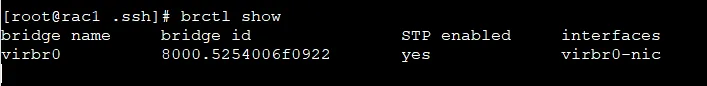 PRVG-1172 IP address is on multiple interfaces virbr0