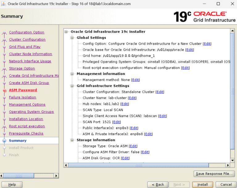 Oracle 19c RAC Database Installation Steps - (2026)