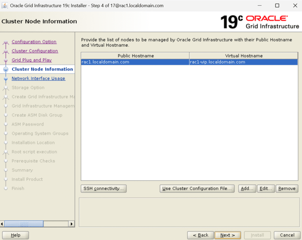 oracle rac single instance