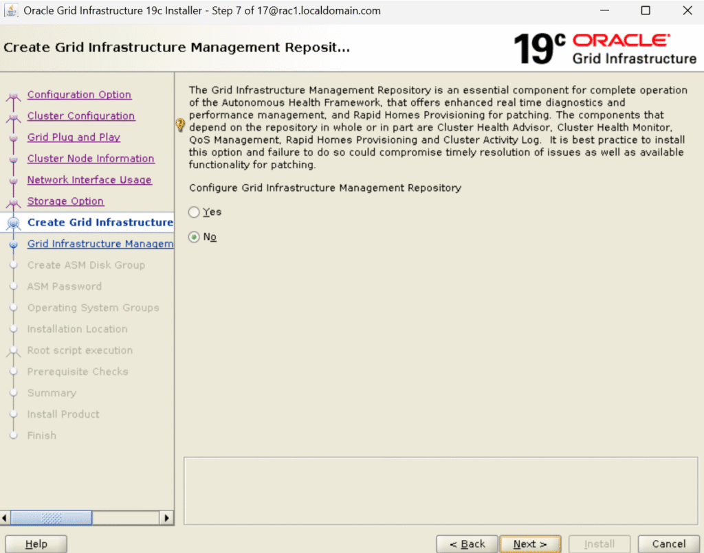 oracle rac single instance