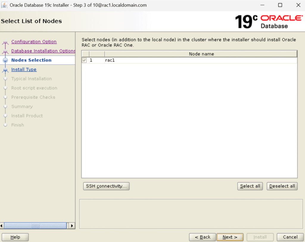 oracle rac single instance