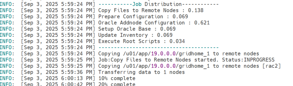 Oracle RAC Node Addition