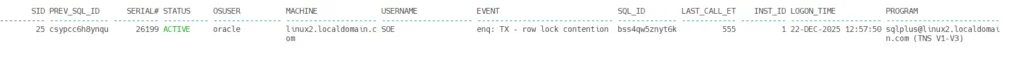 How to resolve the Blocking Session issue in Oracle