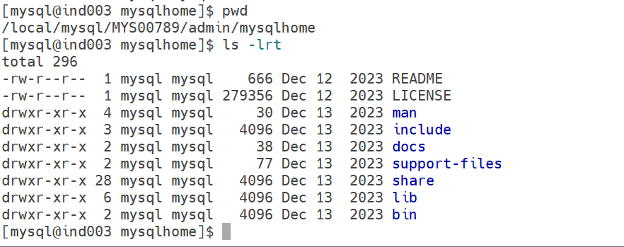 MySQL Server Installation Using Generic Binary