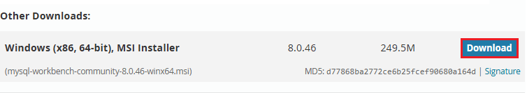 How to Install MySQL Workbench in Windows
