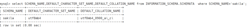 sakila database restore has been completed.