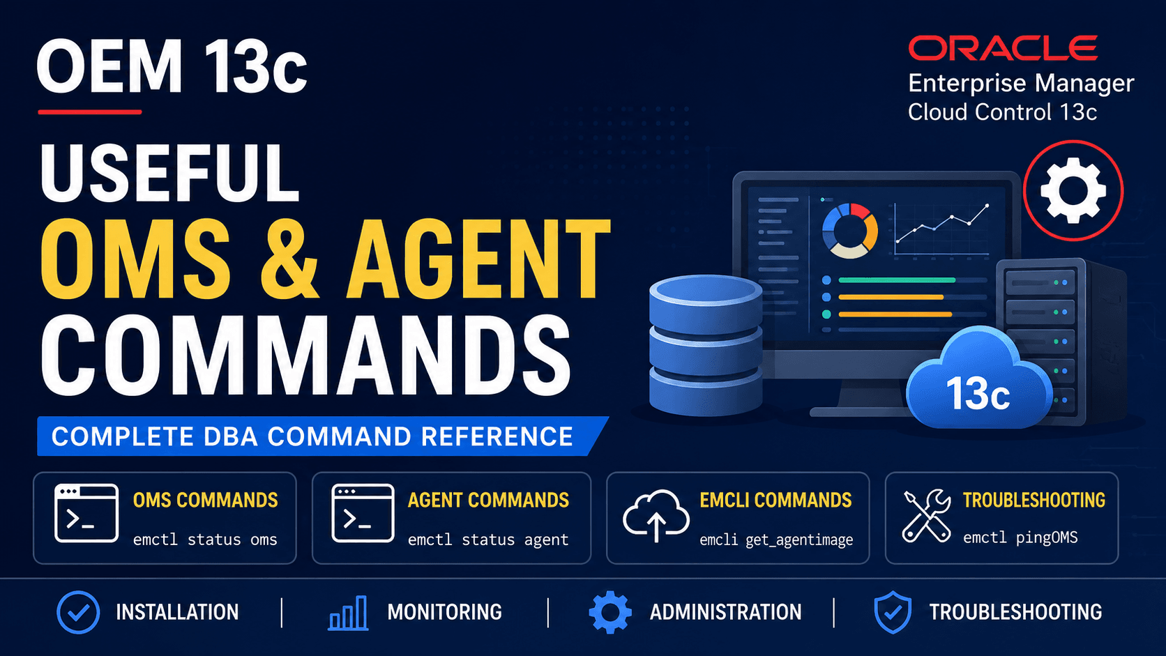 OEM 13c Useful OMS and Agent Commands