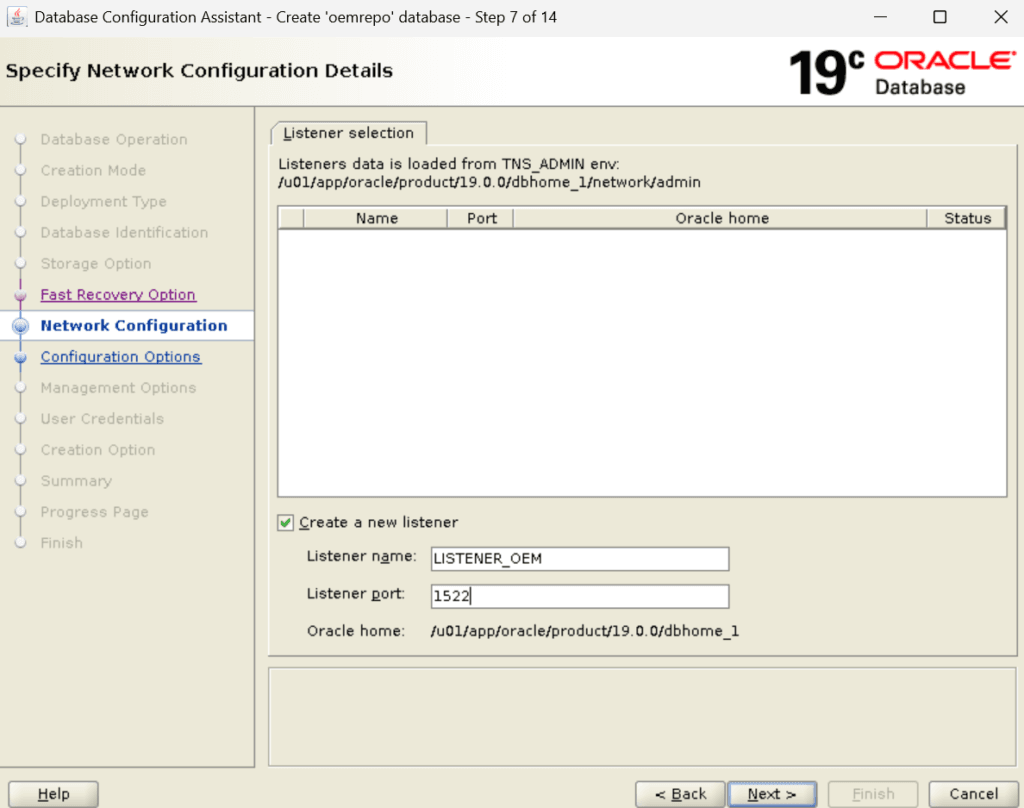 Network Configuration