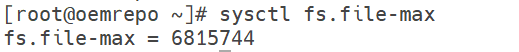 Verify fs.file-max Parameter