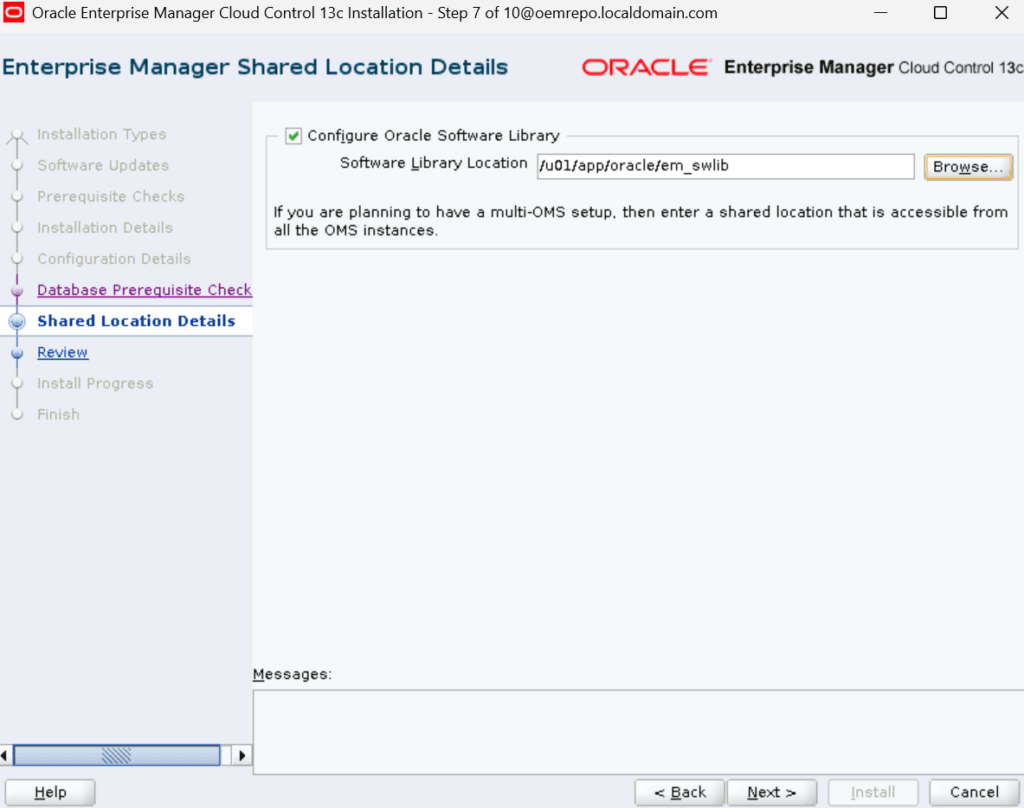 OEM 13c Cloud Control Installation