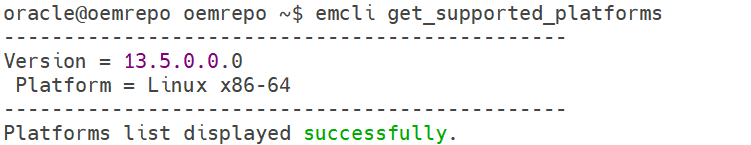 emcli get_supported_platforms
