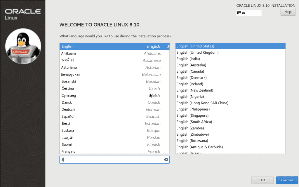 Oracle Linux 8.10 Installation