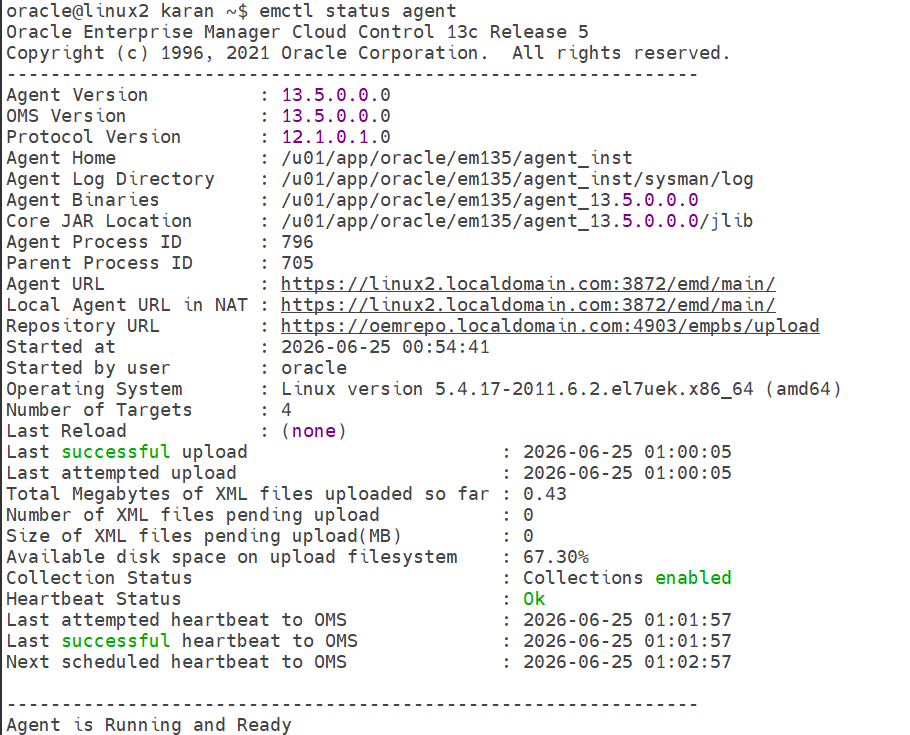 OEM 13c Agent Deployment Using Push Method