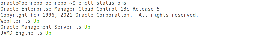 OEM 13c Useful OMS and Agent Commands