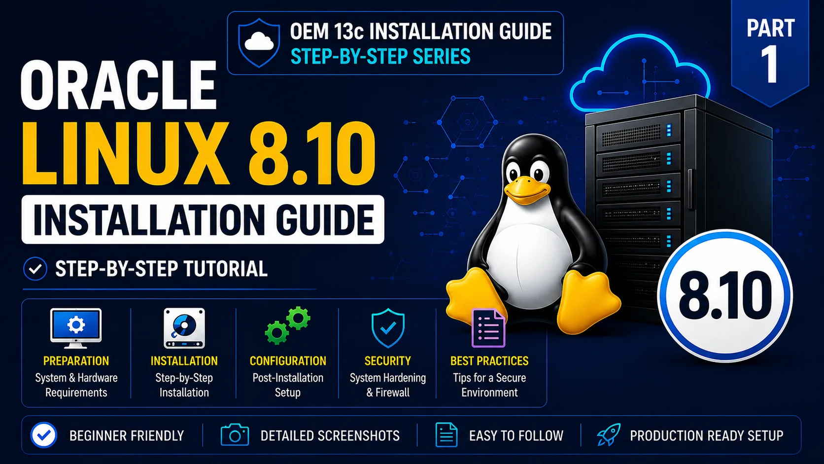 Oracle Linux 8.10 Installation
